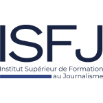 logo ISFJ, Institut Supérieur de Formation au Journalisme  Lyon