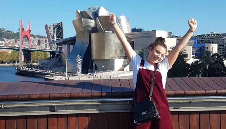 Margaux a goûté aux joies de la vie étudiante en Espagne.