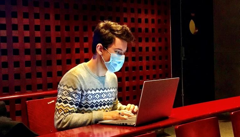 Thibault étudiant en 1re année de lettres à Sorbonne Université
